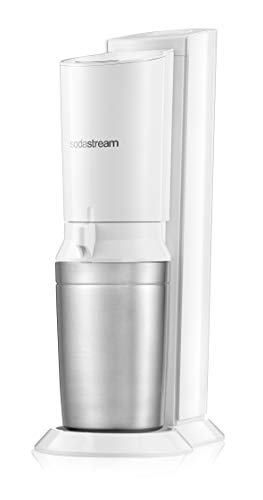 SodaStream Crystal 2.0 – Weiß, CO₂-Zylinder + 0,6L Glaskaraffe