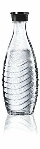 SodaStream Crystal 2.0 – Titan/Silber, CO₂-Zylinder + 2 Glaskaraffen