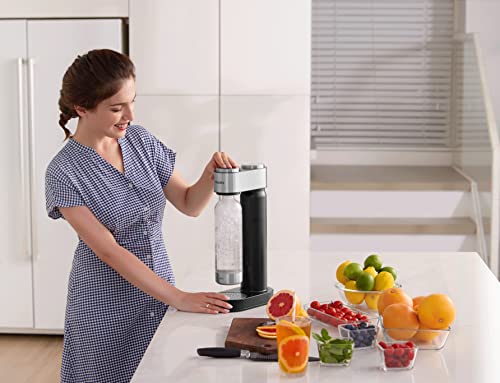 Philips GoZero – Schwarz, 1L Wassersprudler aus Kunststoff